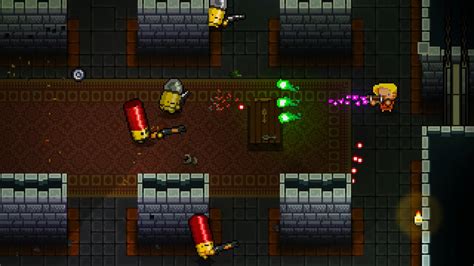 Enter the Gungeon: A Chaotic Bullet-Hell Dungeon Crawl with Roguelite Elements!