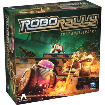  Robo Rally: Navigate a Chaotic Cardboard Circuit and Triumph Over Friends!