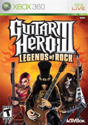 Guitar Hero III: Legends of Rock!  A Rhythmic Journey Through Rock History